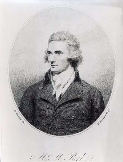 Mungo Park, Engraved by T. Dickinson by Henry Edridge